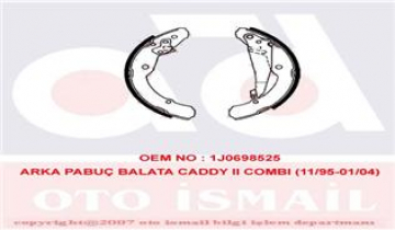 ARKA FREN KAMPANA BALATA OCTAVIA-CADDY 97-02 Marka : TRW