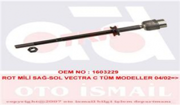 İTİCİ ROTİL SOL-SAĞ VECTRA C-ZAFIRA 1603229-1603351-1603351-1603229-1603415-93187626-93191671-93172256 Marka : TRW