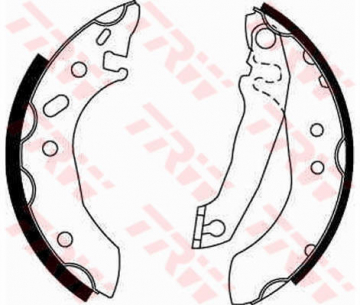 ARKA PABUÇ BALATA ESCORT V/VI 1.3 1.4 1.8D ABS SIZ 92-95 180x30 Marka : TRW