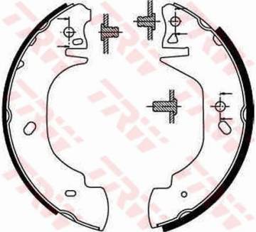 ARKA PABUÇ BALATA TRANSIT T12 2.0 2.5DI 2.5TD 94-00 254x52 Marka : TRW