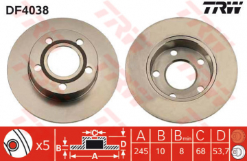 ARKA FREN AYNASI A6 1.8T QUATTRO/2.4 QUATTRO/2.7 T QUATTRO/2.8 QUATTRO/S6 QUATTRO/2.5TDI QUATTRO 97- Marka : TRW