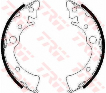 ARKA PABUÇ BALATA HONDA CIVIC IV 1.3-1.5 İ-1.6 İ ABS SİZ 91-95 -CIVIC V EJx 1.6 VTİ 96-00 Marka : TRW