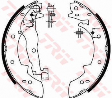 ARKA PABUÇ BALATA R21-CNCRD-P305-P405 228x42 Marka : TRW