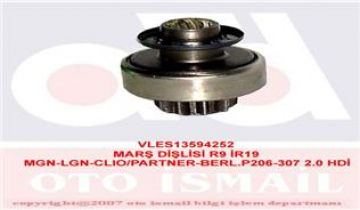 MARŞ DİŞLİSİ R9 İR19 MGN-LGN-CLIO/PARTNER-BERL.P206-307 2.0 HDİ Marka : VALEO
