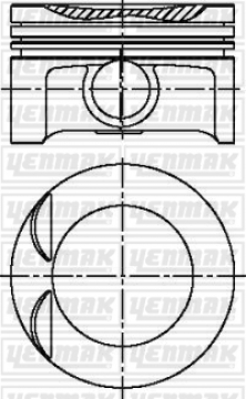 MOTOR PİSTON SEGMAN STD ASTRA F 1.8i 16V VECTRA B 1.8i 16V Marka : YENMAK