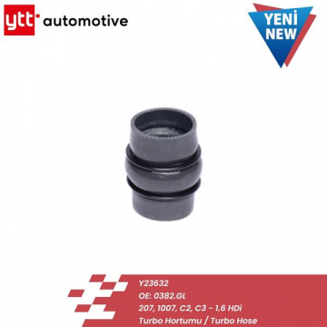 TURBO HORTUMU C2-C3-207-1007 1.6HDi Marka : YTT