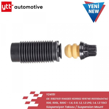 SÜSPANSİYON TAKOZU KÖRÜKLÜ 500-500L-500C 1.4-0.9-1.2-1.2 LPG-1.4-1.3 TDCi Marka : YTT