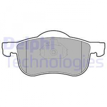 ÖN BALATA VOLVO S60 04-10 S80 98-06 V70 XC 90 2.5T-D5-T6 02 V8 05 Marka : DELPHI