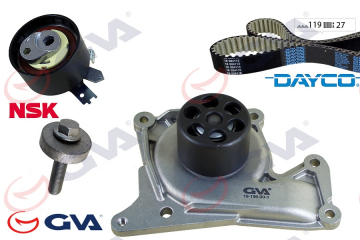 DEVİRDAİMLİ EKSANTRİK GERGİ KİTİ CLIO II-KANGOO 01 MEGANE II-EXP 02 SCENIC II-CLIO IV DOKKER 1.5DC K9K Marka : GVA