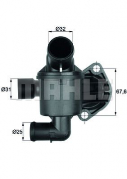 TERMOSTAT KOMPLE 87C AMAROK CRAFTER CKUB CSLB CDCA CDBA CKTB CKTC CKUC Marka : MAHLE