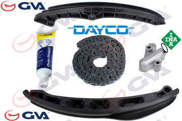 EKSANTRİK ZİNCİR SETİ GOLF5/6-JETTA-PASSAT-SCIROCCO-A3-LEON 1.6 FSI BLF - 1.4 TSI CAXA-BMY-BLG Marka : GVA