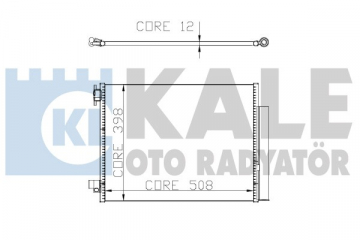 KLİMA KONDENSERİ CLIO IV-CAPTUR-LOGAN II-LODGY-SANDRO II 1.5DCI-0.9TCE-1.2TCE MICRA V K14 1.0 16 Marka : KALE