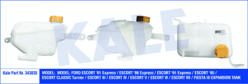 GENLEŞME KAVANOZU KAPAKLI ESCORT 91 Express 1.8D-ESCORT V 1.6-ESCORT 1.8D RADYATÖR EK SU DEPOSU Marka : KALE
