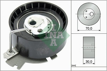 EKSANTRİK GERGİ RULMANI P206-207-307 1.6 16V 00- -PARTNER 1.6 08- -C2-C3-C4 1.6 16V-BERLINGO 1.6 Marka : INA