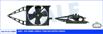FAN MOTORU DAVLUMBAZLI ASTRA F-CORSA B-VECTRA A 1.4-1.6 16V 200-60W-280mm Marka : KALE