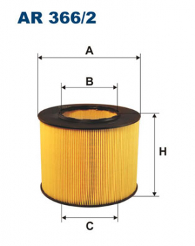 HAVA FİLTRESİ SAAB 9-5 2.0t-2.3t-2.2 TiD Kombi 97-10 1457433559 Marka : FILTRON