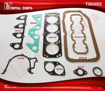 MOTOR TAKIM CONTA ÜST KAPAK CONTASIZ VECTRA 2.0-ASTRA 2.0-ASCONA2 Marka : ROYAL