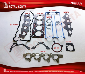 MOTOR TAKIM CONTA ESCORT CLX 1.6 16V Marka : ROYAL