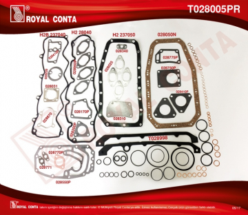 YARIM TAKIM CONTA SKC SİZ MASTER 2.5-2.8 DTI-IVECO DAILY Marka : ROYAL