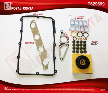 ÜST TAKIM CONTA SKT KEÇ. SUBP.LASTİK SKC SİZ TRANSİT 2.2 TDCİ Euro5 ARKADAN ÇEKER Marka : ROYAL