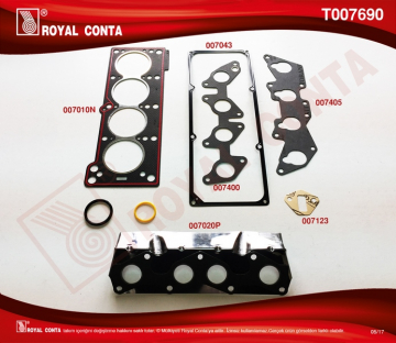 ÜST TAKIM CONTA KEÇESİZ R9 BROADWAY RNI-R19-CLIOE6J-E7J 1.4 Marka : ROYAL