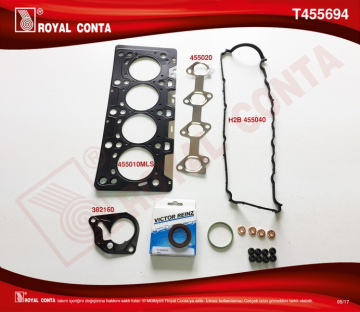 ÜST TAKIM CONTASI REINZ KEÇELİ SUBAP LASTİKLİ MGN II-KNG-CLIO-LOGAN SANDERO 1.5 DCI K9K Marka : ROYAL