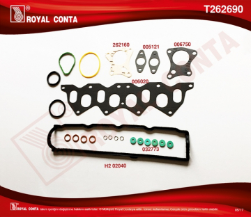 ÜST TAKIM CONTA KEÇESİZ SKC SİZ KNG-EXP-CLIO F8Q Marka : ROYAL