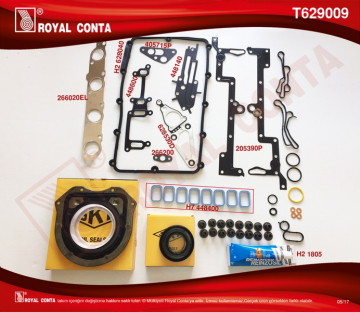 MOTOR TAKIM CONTA SKT KEÇ. SUBP.LASTİK SKC SİZ TRANSİT 2.2 TDCİ Euro5 ARKADAN ÇEKER Marka : ROYAL