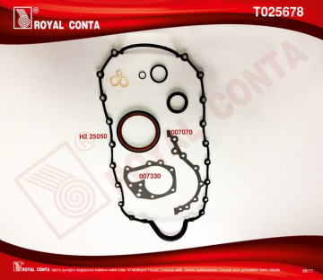 ALT TAKIM CONTA KEÇELİ R19 1.6 ie-CLIO-MGN K7J-K7M Marka : ROYAL