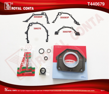 ALT TAKIM CONTA CORTECO SKT KEÇELİ GRANDE PUNTO-PALIO-LINEA 1.4 16V 199A6.000 Marka : ROYAL
