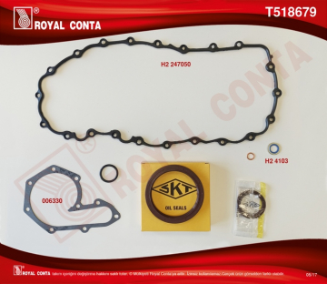 ALT TAKIM CONTA SKT KEÇELİ LGN I-II 2.0 16V F4R Marka : ROYAL
