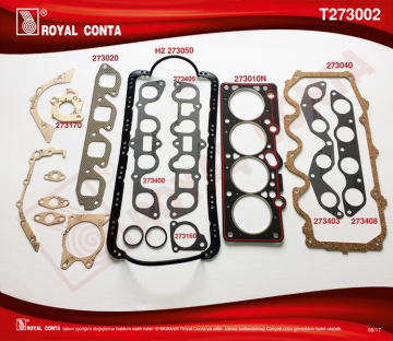 TAKIM CONTA ESCORT CL 1.3-1.6 Marka : ROYAL