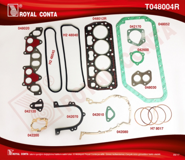 MOTOR TAKIM CONTA KARTER-KLİNGRİT SKC 2.0mm FAVORIT-FELICIA-FORMAN Marka : ROYAL