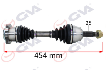 KOMPLE AKS SOL PALIO-ALBEA 1.3 MTJ 03-07 454mm Marka : GVA