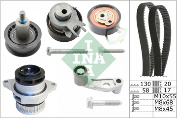 DEVİRDAİMLİ TRİGER SETİ 130x200 - 058x170 POLO-CORDOBA-GOLF IV 1.4-1.6 16V BCB-BBY-BUD Marka : INA