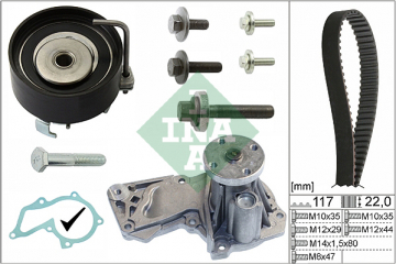TRİGER SETİ DEVİRDAİM FOCUS/FıESTA/C-MAX/MONDEO/MAZDA/VOLVO 1.4-1.6 ZETEC-S 2004 Marka : INA