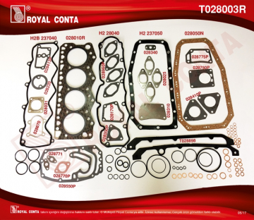 MOTOR TAKIM CONTA MASTER-DUCATO-BOXER 2.8 JTD Marka : ROYAL