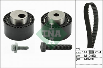 TRİGER KAYIŞ SETİ 141x254 DUCATO-206-306-406-806-BOXER-EXPERT-BERLINGO-EVASION-JUMPER-JUMPY-XANTIA XSARA-GRAND VITARA I Marka : INA