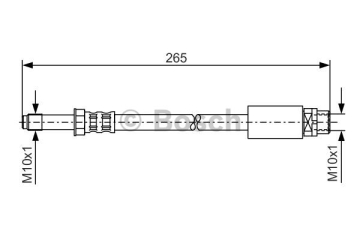 FREN HORTUMU ARKA BMW E81 E87 F20 F22 E90 E92 E93 Marka : BOSCH