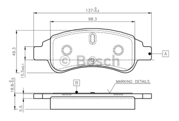 ÖN BALATA PEJO PARTNER BERLINGO 96 206 00 207 06 307 00 C3 09 XSARA 97-05 0986495430- 0986TB2408-0986424571-098650A243-0986TB2407-0986TB2830-0986TB305