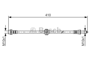 FREN HORTUMU ON BMW E46 Z4 E85 97 07 Marka : BOSCH