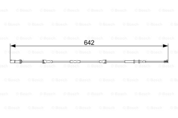 BALATA FISI ARKA BMW F45 F46 F48 F39 MINI F54 F55 F56 F57 F60 Marka : BOSCH