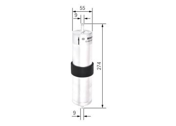YAKIT FILTRESI MINI W17 D14 R50 R53 03 06 Marka : BOSCH