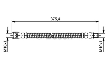 FREN HORTUMU ARKA MERCEDES W221 C216 W222 C217 A217 Marka : BOSCH