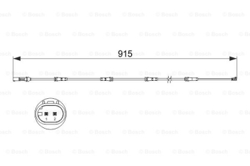 FREN BALATA FISI ARKA BMW F10 F12 F13 Marka : BOSCH