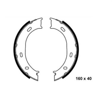 FREN BALATASI ARKA PARK FRENI MERCEDES SPRINTER 901 904 95 06 . VW LT 28 35 46 95 06 Marka : BOSCH