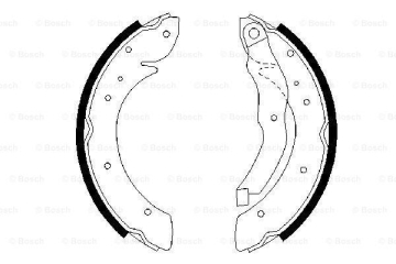 FREN BALATASI ARKA PABUC BMW E36 M40 M43 Marka : BOSCH