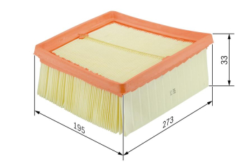 HAVA FILTRESI SAG MERCEDES OM642 X164 W204 W211 W221 W251 Marka : BOSCH