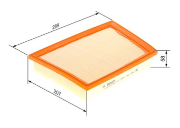HAVA FILTRESI BMW B37 B38 B42 B46 B47 B48 F40 F44 F45 F46 F48 F39 MINI F54 F55 F56 F57 F60 Marka : BOSCH