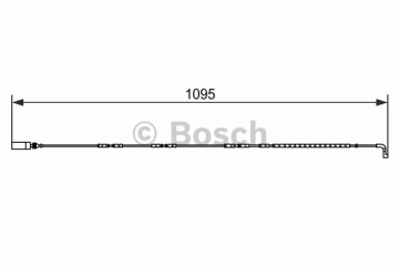 BALATA FISI ARKA BMW E81 E87 E90 E91 E92 E93 09 06 Marka : BOSCH